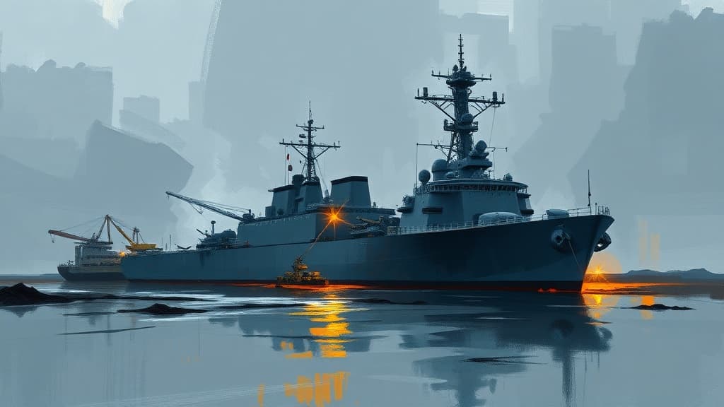 Canada Begins Construction of Land-Based Test Facility for River-Class Destroyers in Nova Scotia