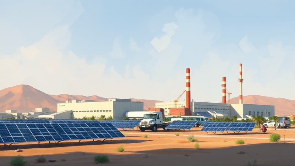 Chinese Consortium to Build Solar and Battery Plants in Egypt for MENA-Europe Exports