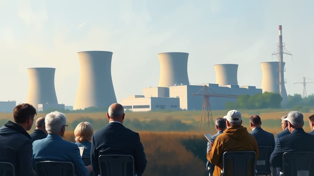 New York Governor Proposes Expansion of Nuclear Power Amid Opposition at Forum