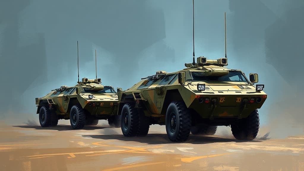 Spanish Army Begins Operational Trials of 40 VCR Dragón 8x8 Armored Vehicles