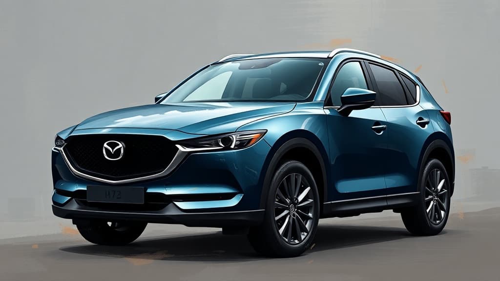 Mazda Introduces Navy Blue Color on All-New CX-5 Launching in the UK
