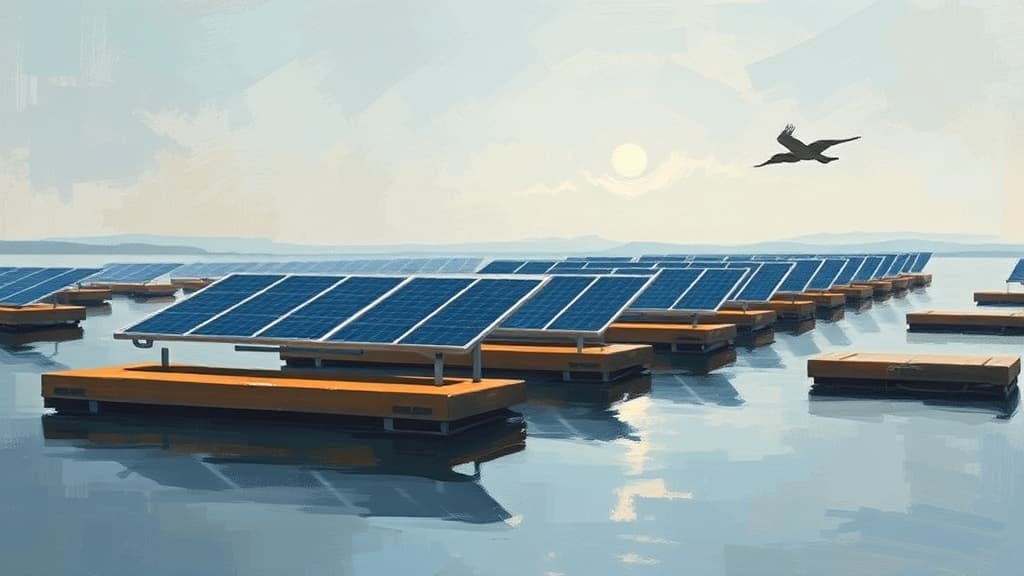 Study Identifies Floating Solar Siting Strategies to Protect Birds in Northeastern U.S.