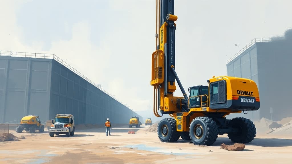 DEWALT and August Robotics Launch Fleet-Capable Downward Drilling Robot