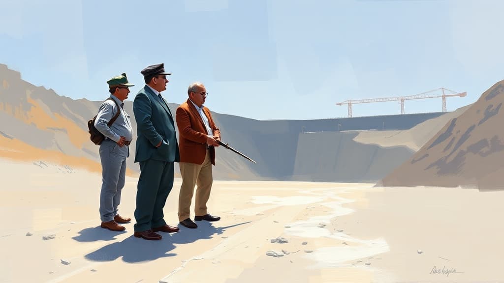 Islamic Development Bank Delegation Inspects Mohmand Dam Hydropower Project Progress