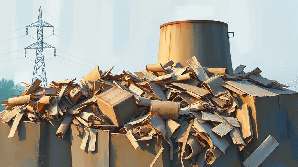 University of Nottingham Study Confirms Waste Cardboard as Biomass Fuel for UK Power Generation