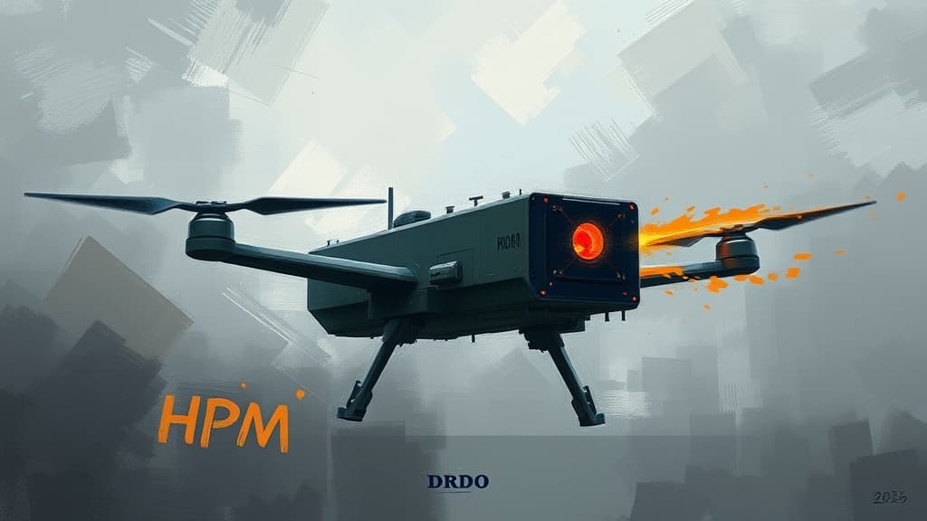 India's DRDO Unveils High-Power Microwave Directed Energy Weapon Prototype