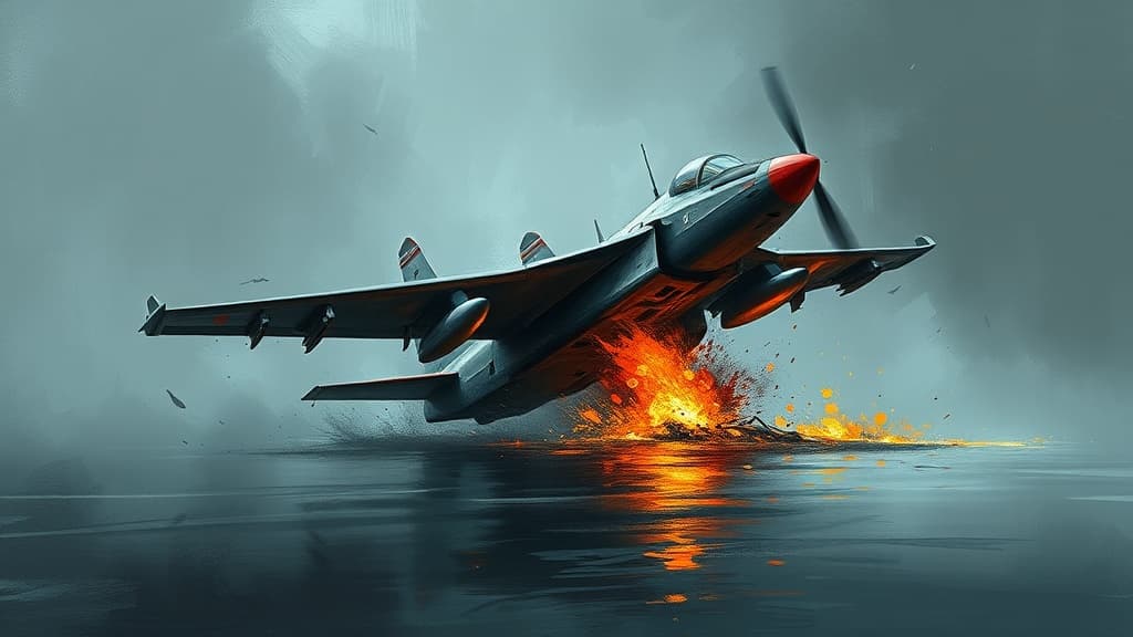 Indian Air Force Training Aircraft Crashes into Pond in Prayagraj, Uttar Pradesh