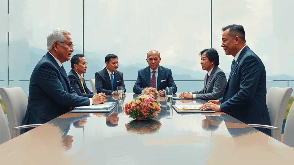 Sarawak Government and ESA Discuss Space Sector Collaboration at WEF 2026