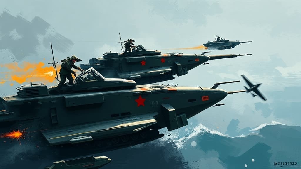 China Conducts 'Justice Mission-2025' Military Drills Around Taiwan