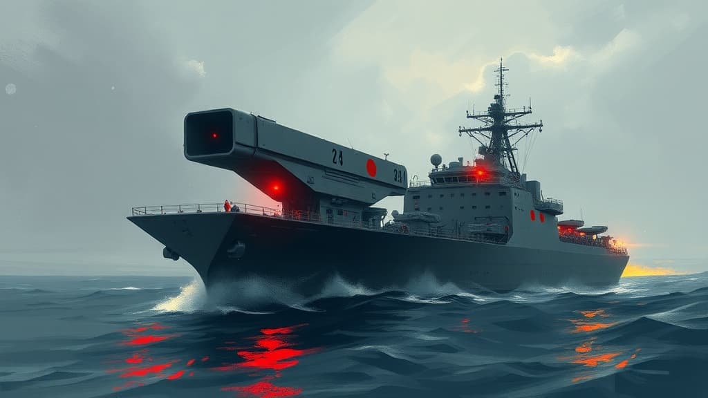 Japan Begins Sea Trials of 100-Kilowatt Laser Weapon for Drone Defense