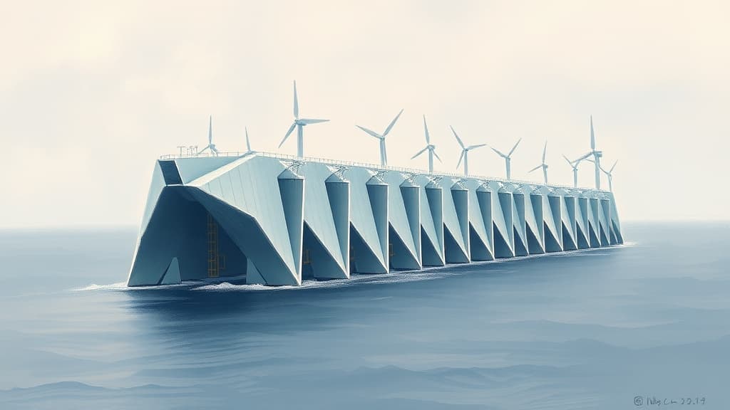 Japan Tests Prototype Offshore Wind Turbine Wall for Renewable Energy