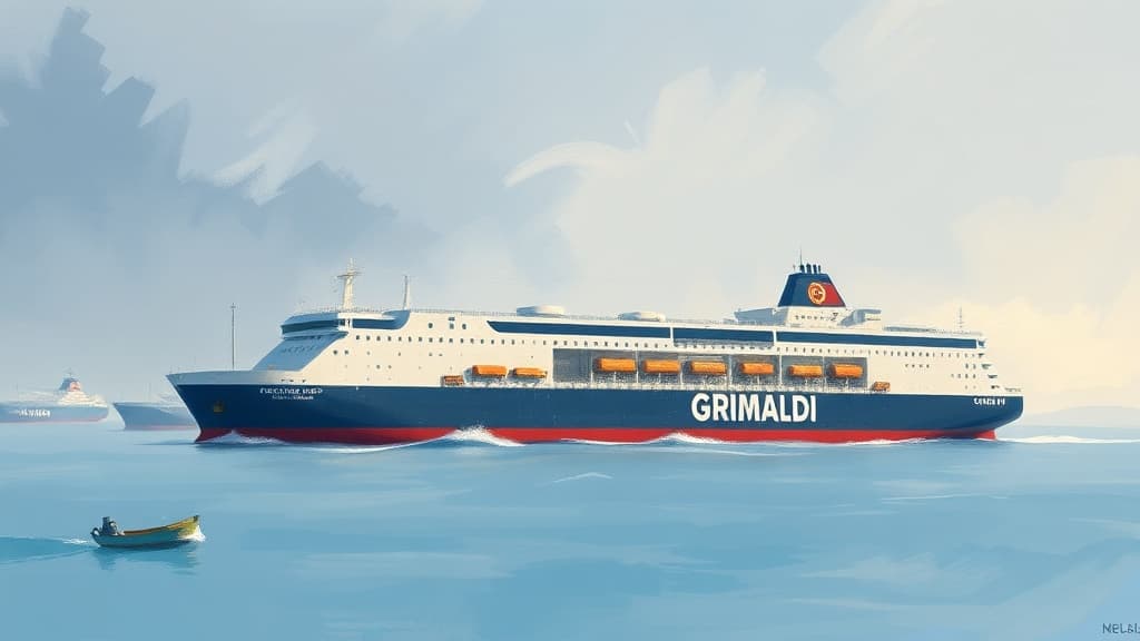 Grimaldi Invests €1.3 Billion in New Ro-Pax Vessels to Enhance Decarbonization