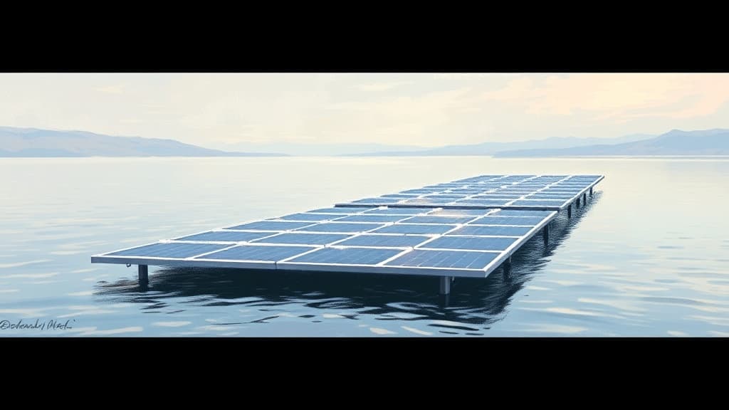 Utah Proposes Floating Solar Panels to Conserve Water and Enhance Power Supply