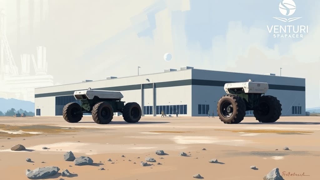 Venturi Space Establishes €100 Million Lunar Rover Factory in Toulouse
