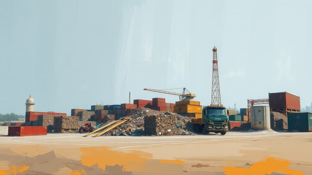 Indonesia Faces Scrap Metal Supply Challenges Impacting Low-Carbon Steel Industry Development