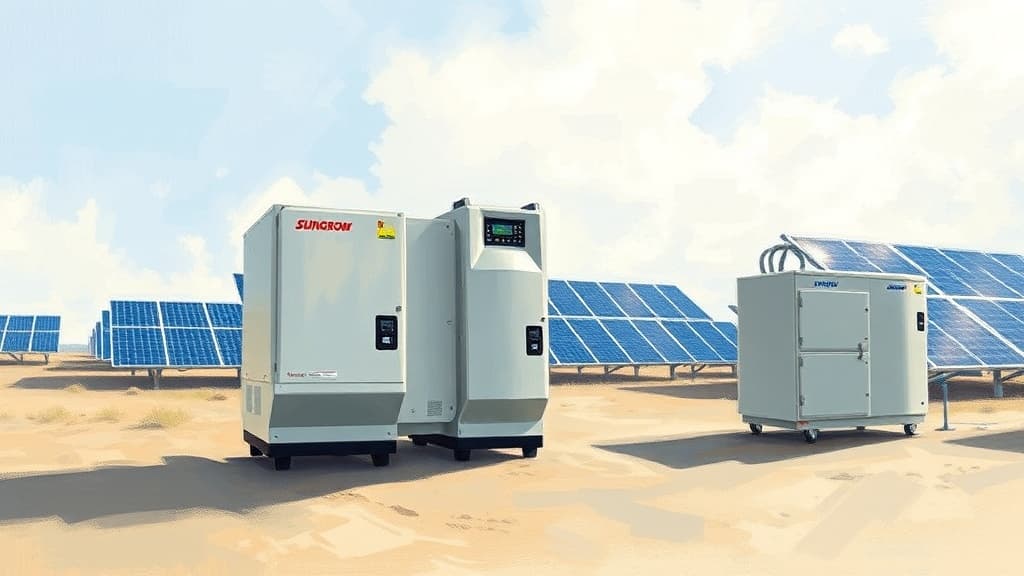 Sungrow Launches Utility Inverter, Hybrid Inverter, and Energy Storage System for Solar Applications