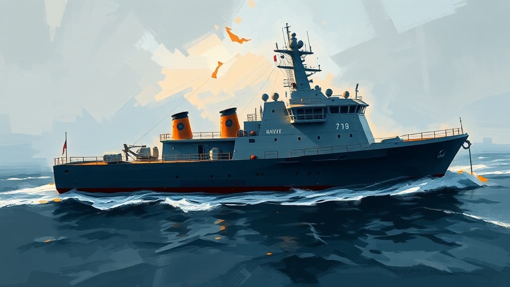Kongsberg Maritime Competes for Norwegian Navy's Standardized Vessel Design P1118