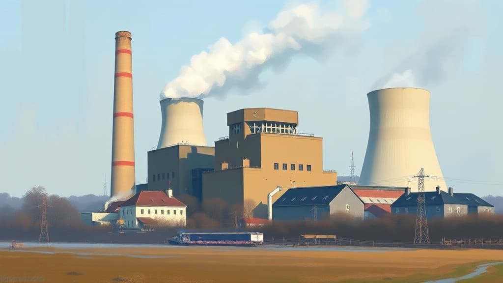 Closure of France's Last Coal Power Plant in Saint-Avold Amid Conversion Uncertainty