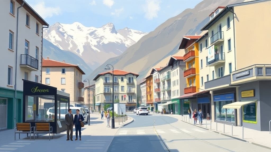 Courmayeur Plans Pedestrian Zone and Waste-to-Energy Facility to Enhance Community Identity