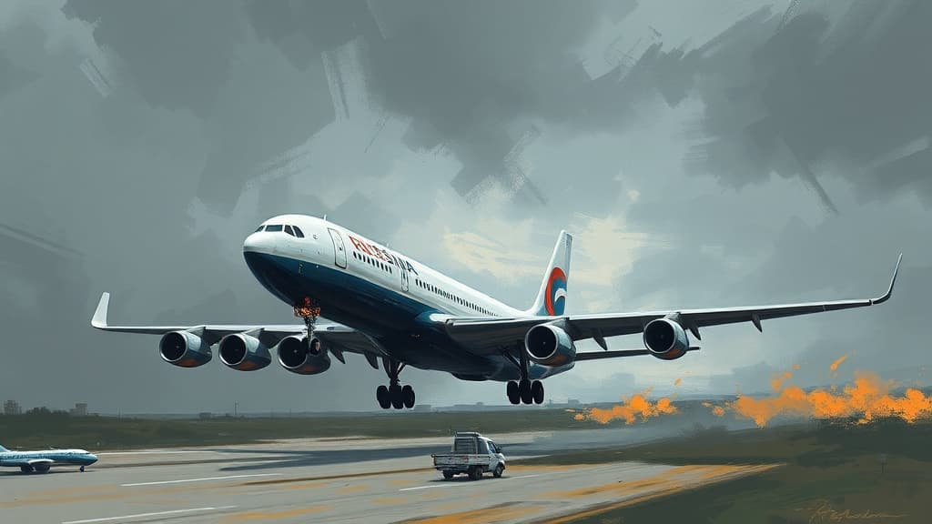 Russian Plane Lands at Qamishli Airport, Marking First Since Assad Regime's Fall