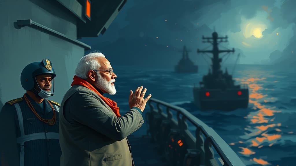 Modi Highlights India's Strategic Role in Indo-Pacific from INS Vikrant During Deepavali
