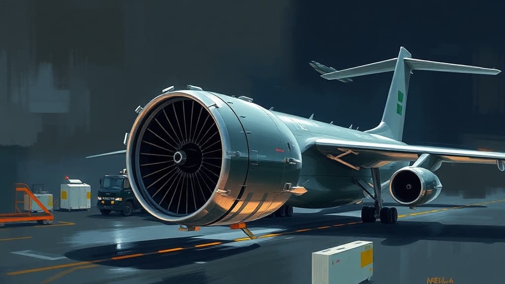 433rd Maintenance Group Completes First GE F-138 Jet Engine Replacement for C-5M Super Galaxy