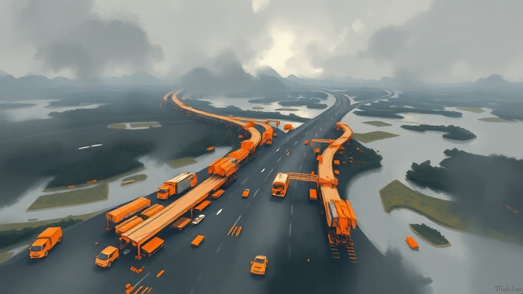 Mekong Delta Infrastructure Projects Delayed by Land Clearance and Material Shortages