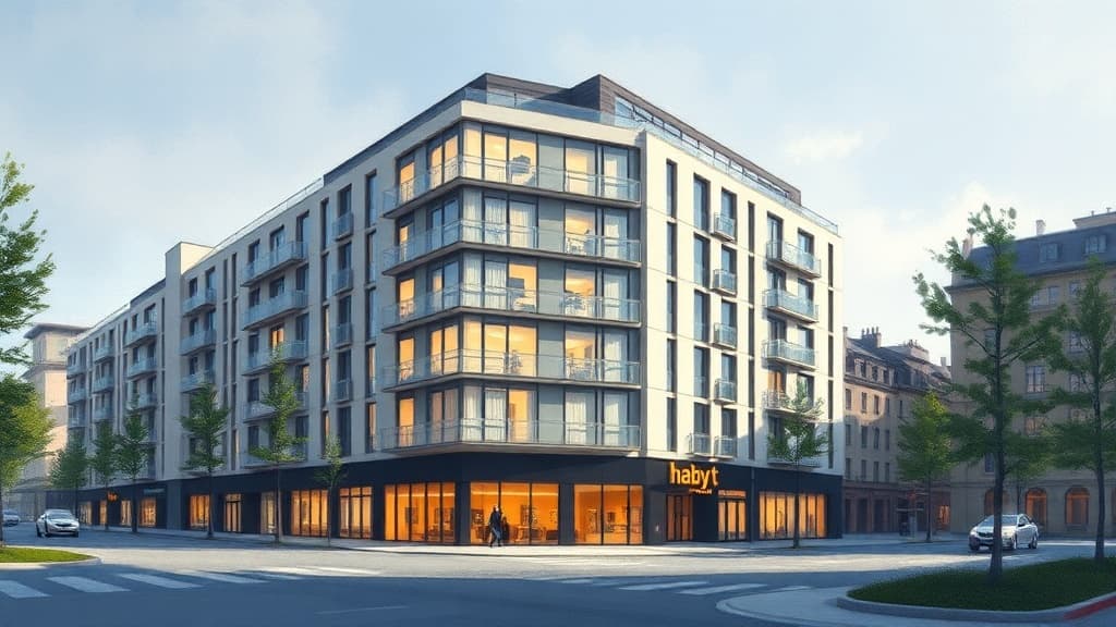 Habyt Leases 6,000 m² for Boarding House in Munich's Hanauer Straße Development