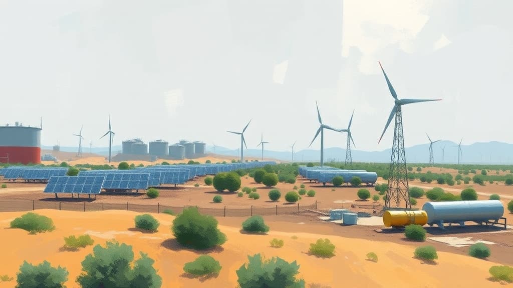 Algeria Launches 15GW Renewable Energy Plan to Boost Green Hydrogen Investments