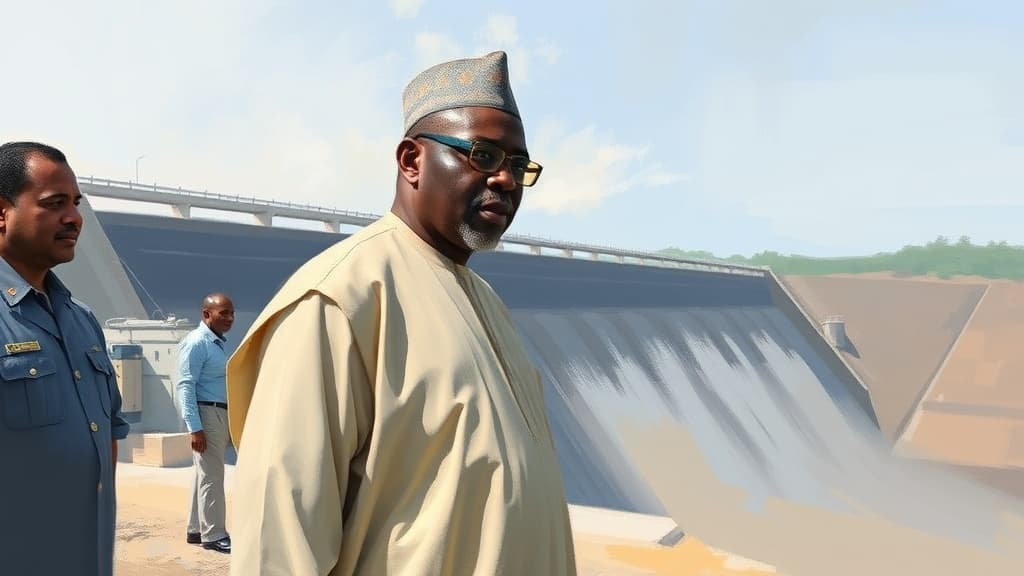 Minister Utsev Inspects Otukpo Multipurpose Dam in Benue, Promises Timely Completion