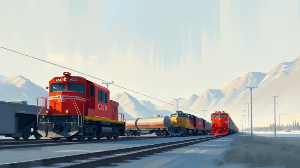 Support from Unions Boosts Calgary Airport-Banff Railway Project in Alberta