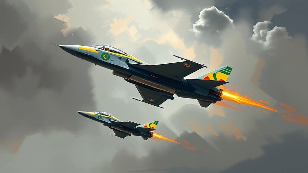 Ethiopian Air Force Celebrates 90th Anniversary with Aerial Exhibition in Bishoftu