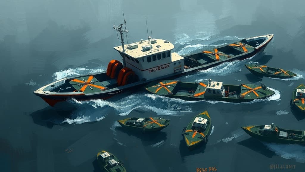 Philippine Coast Guard Recovers Bodies from Sinking of MBCA Amejara in Davao City