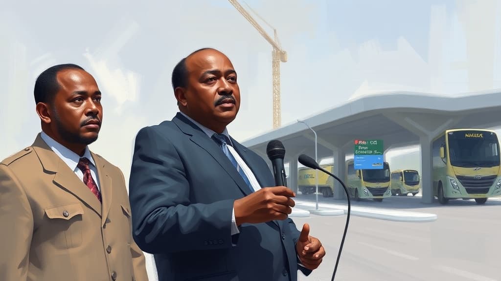 Akwa Ibom Governor Launches Ibom CNG Mass Transit Terminal Construction