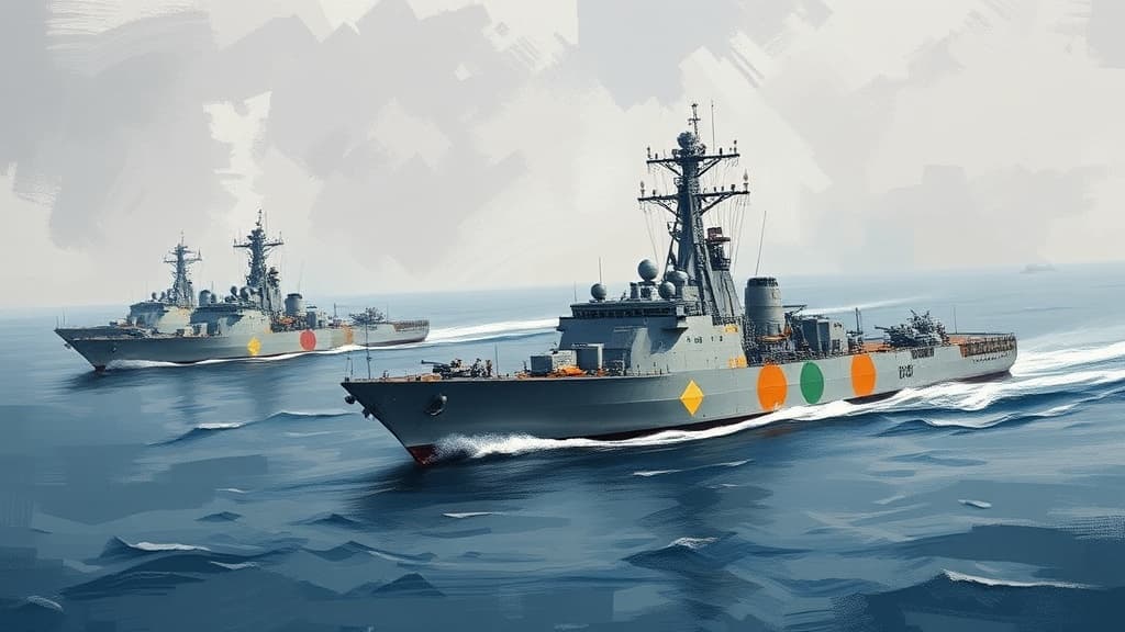 Indian Navy Ships Visit Bahrain to Strengthen Maritime Security Ties Amid 77th Republic Day Celebrations