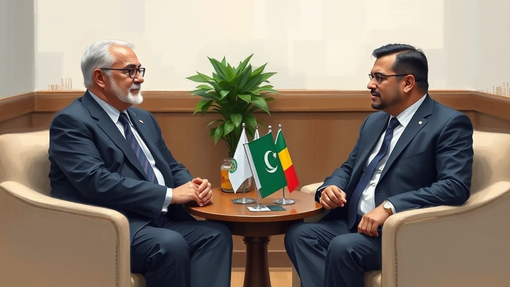 CCIB President Discusses Romania-Pakistan Business Opportunities with Ambassador Nizami