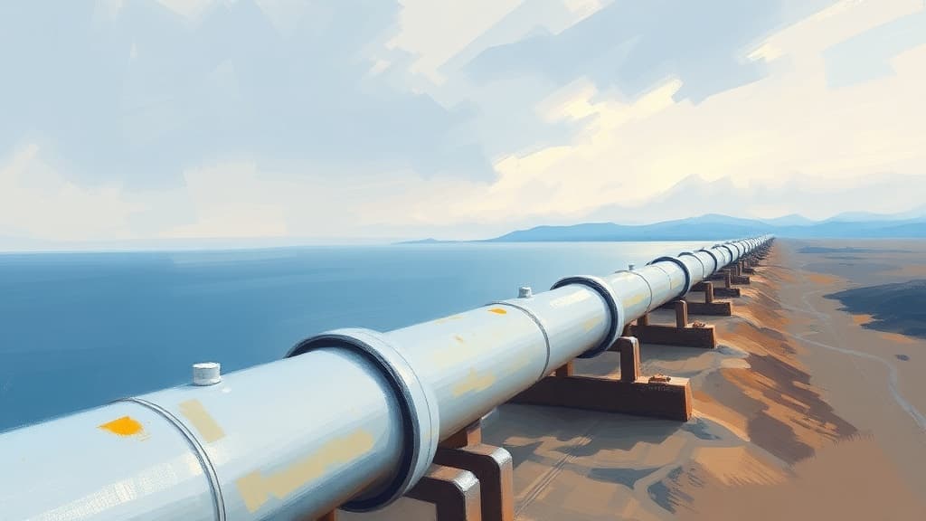 Trans-Caspian Gas Pipeline Project Supported by Turkmenistan and Azerbaijan Cooperation