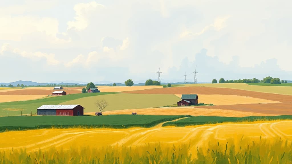 Farmland Faces Pressure from Solar and Data Center Development Amid Energy Expansion