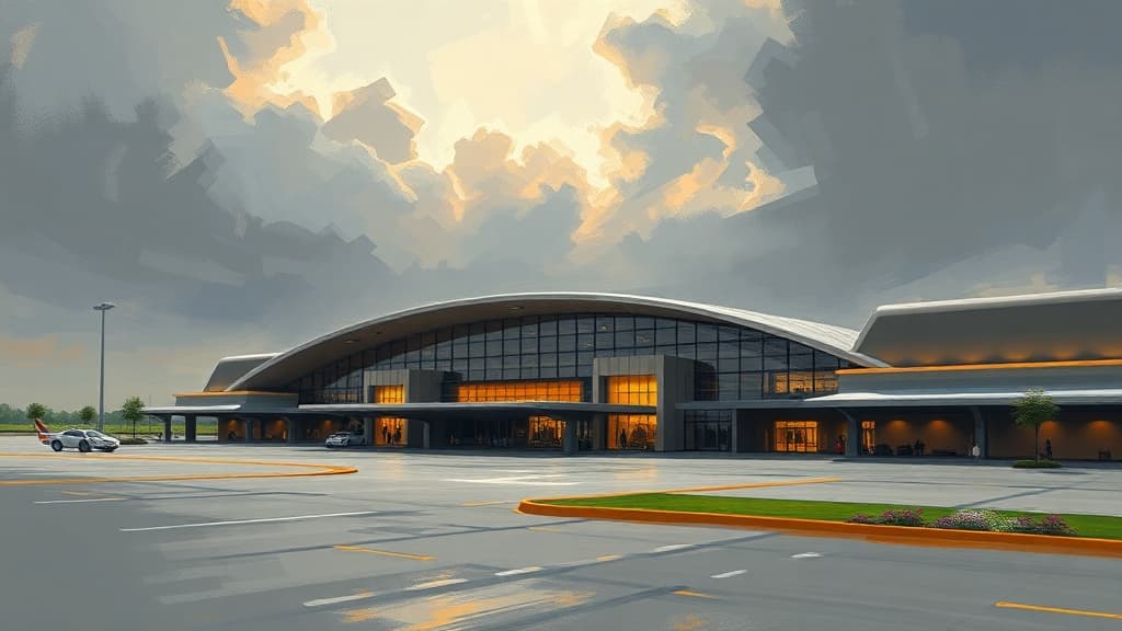 New $362 Million Airport Terminal at Brookley Aeroplex in Mobile Set to Open This Fall