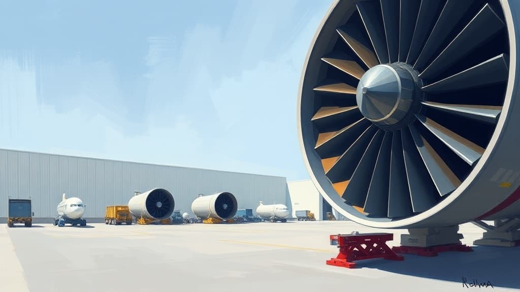 Rolls-Royce's Singapore Facility Produces 90% of Fan Blades for Civil Jet Engines