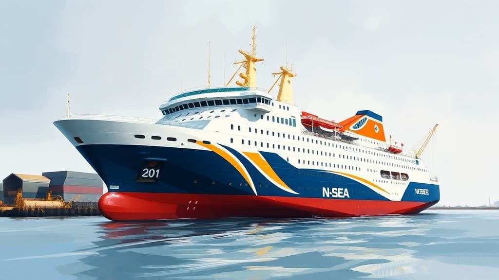 Irish Mainport Launches Geo Master Hybrid Survey Vessel for N-Sea Group