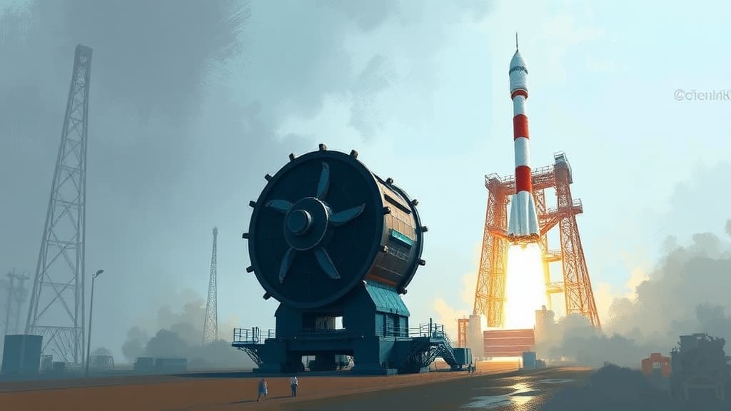 ISRO Conducts First Hot Test of LOX-Methane Engine for Next Generation Launch Vehicle