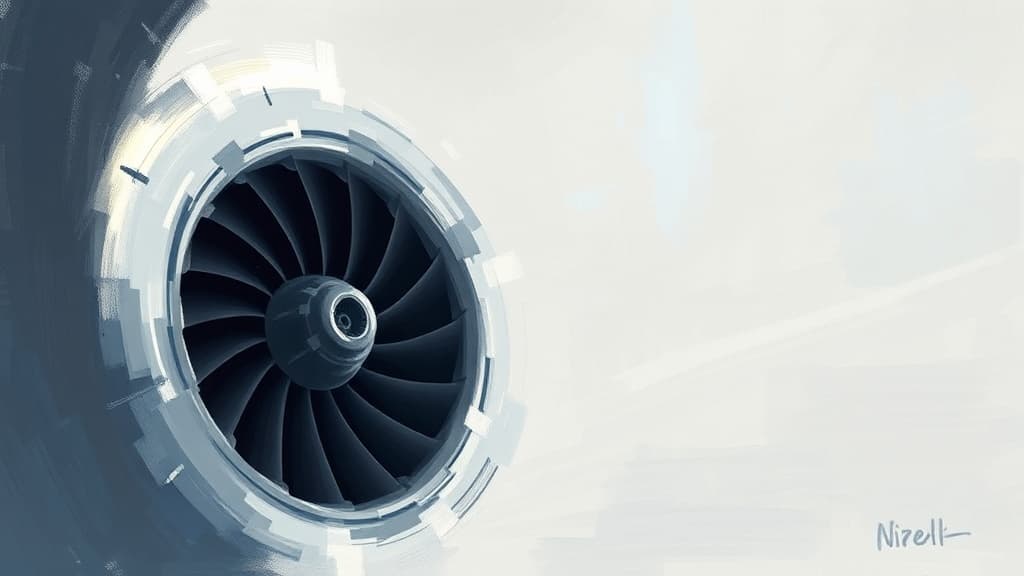 Researchers Utilize Frontier Supercomputer to Study Turbine Blade Wear Impact on Jet Engine Efficiency