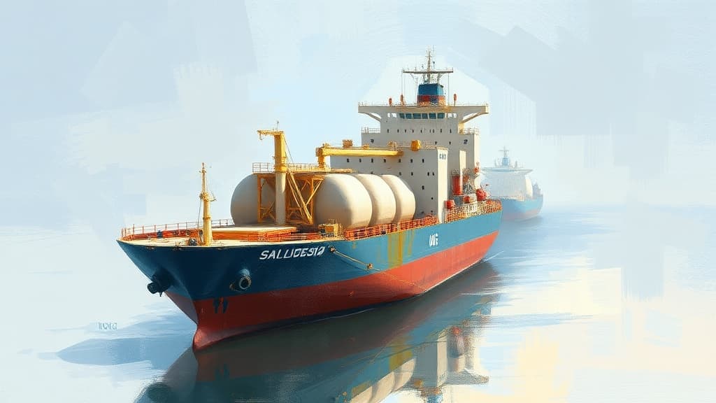 Greek Joint Venture to Supply U.S. LNG to Ukraine in March via Pipeline