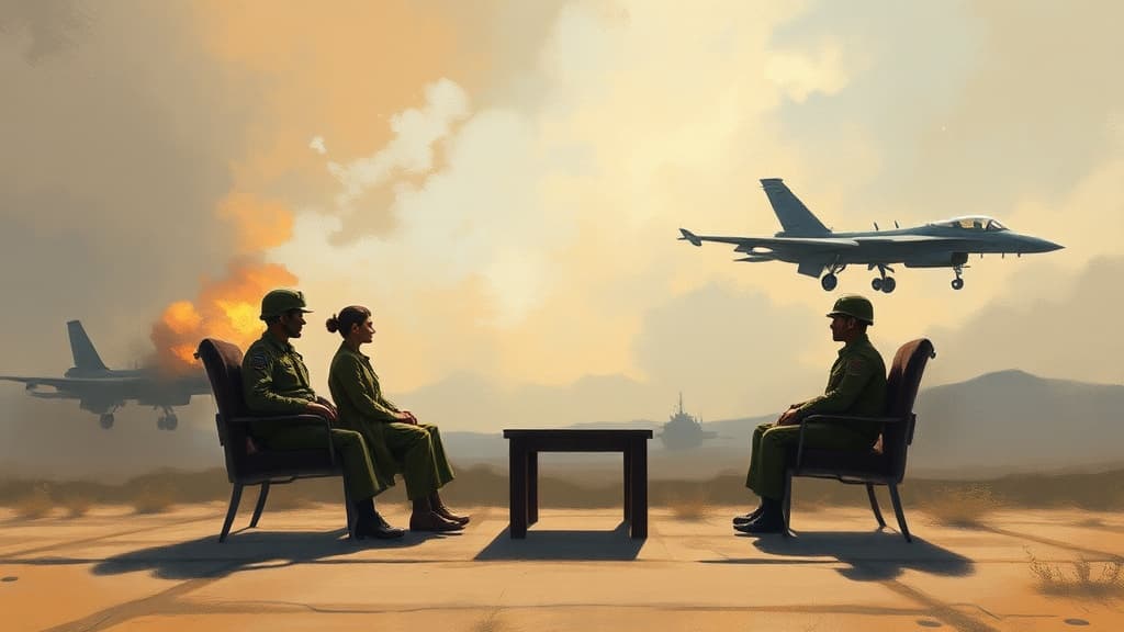 Libya's Deputy Armed Forces Chief Meets Pakistan Air Force Chief to Enhance Military Cooperation