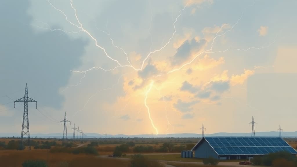 Santam Warns of Increased Lightning Claims for Solar Power Systems in South Africa