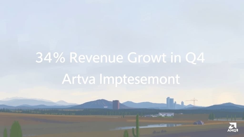 AMD Reports 34% Revenue Growth in Q4 Driven by Data Center Demand