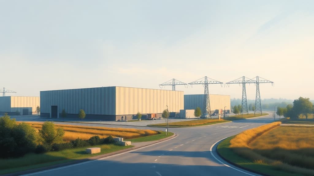 New Data Center and Substation Planned at Zaunkönigweg in Düsseldorf