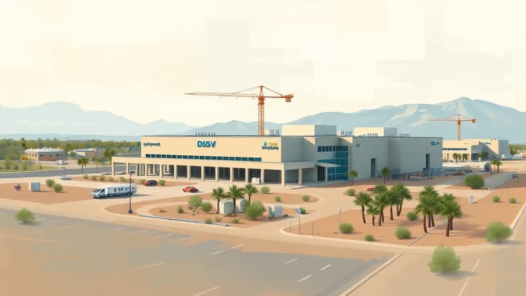 DSV Begins Construction of $14.5M Arizona Hub to Serve Semiconductor Sector