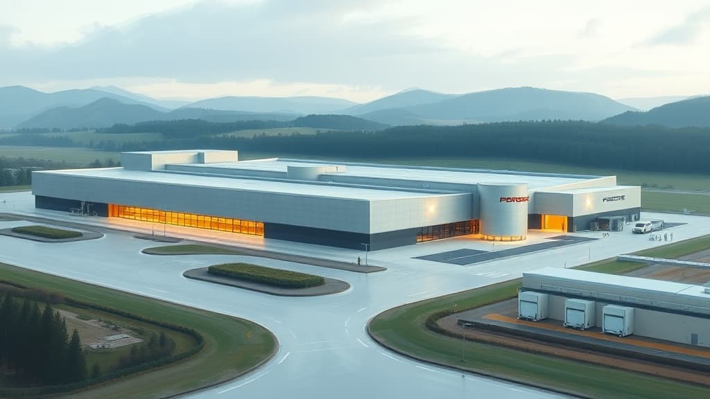 Porsche Opens Advanced Battery Plant in Slovakia for Electric Cayenne Production